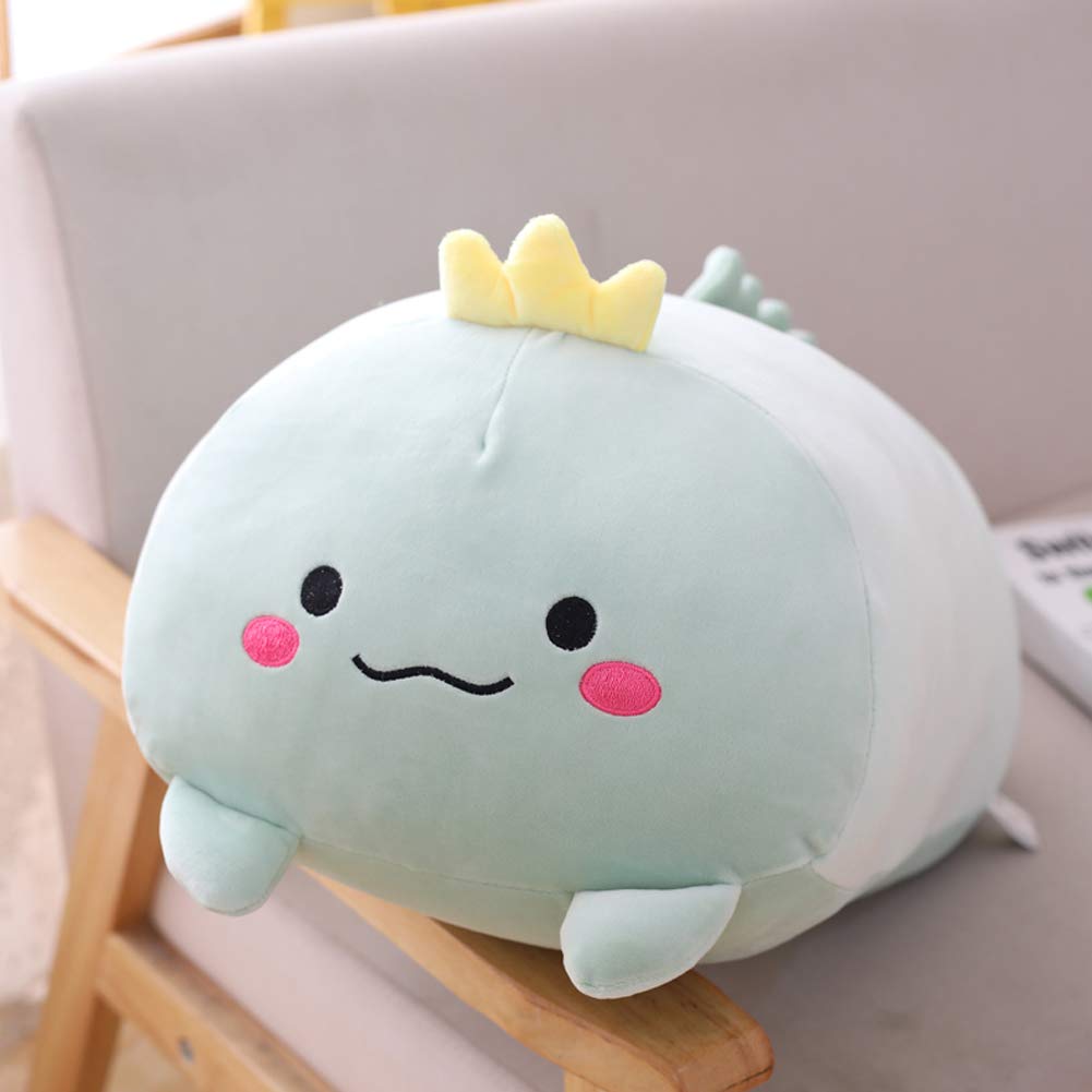 Jensquaify Dinosaur Plush Hugging Pillow, Dinosaur Stuffed Animals Toys Soft Body Pillow, 23.6