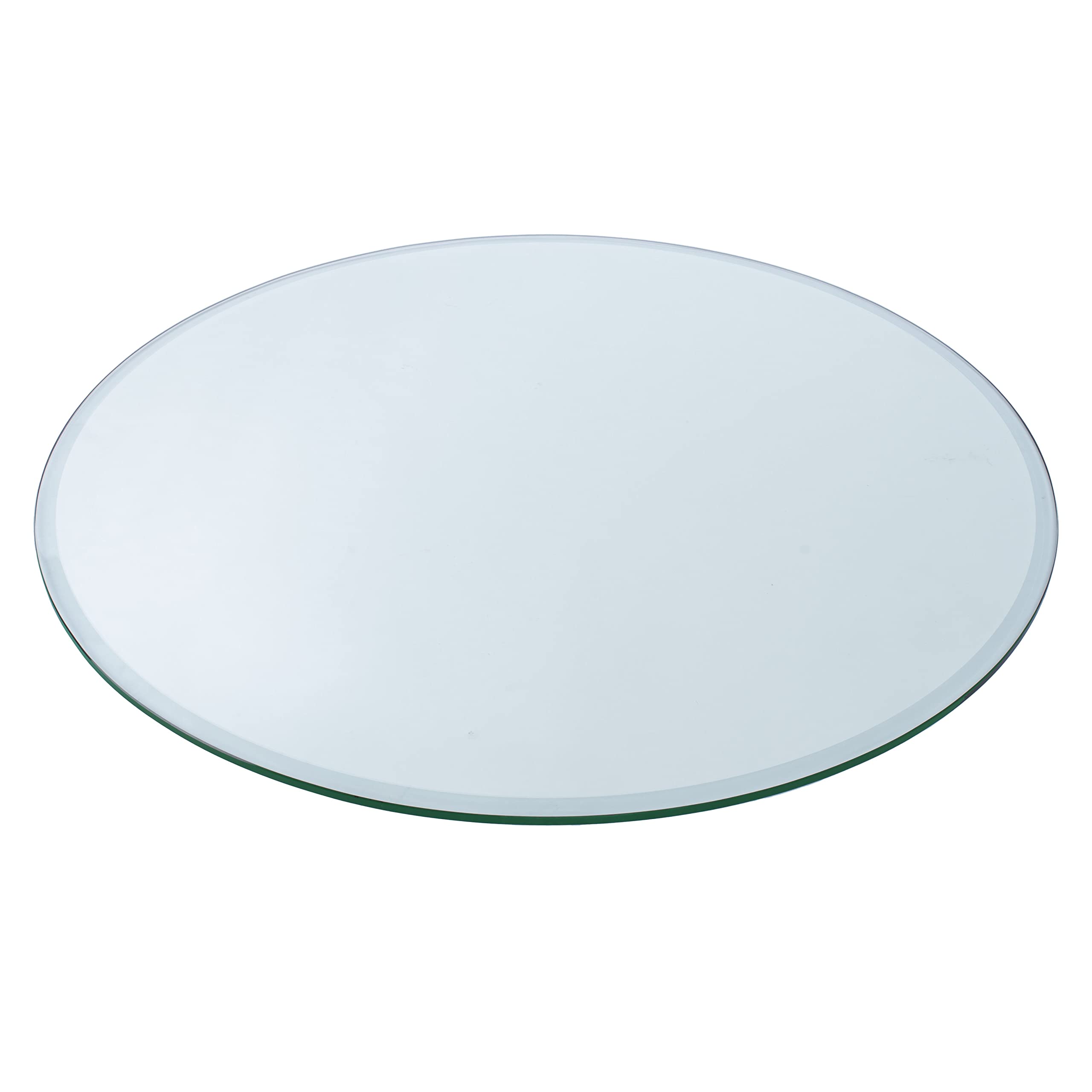 30 Round Tempered glass Table Top 14 Thick Flat Polished Edge