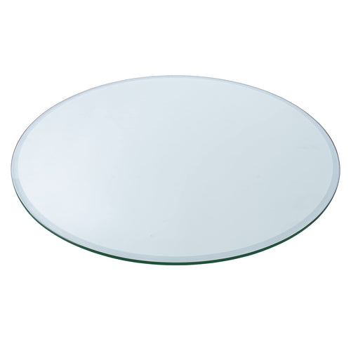 30 Round Tempered glass Table Top 14 Thick Flat Polished Edge