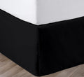 SGI bedding 21 inch Drop Bed Skirt King Size - Platform Style with Secure Fit, Classic Tailored Look, Elegant Pleated Style Dust