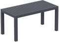 Compamia Ocean Coffee Table in Silver Gray, Commercial Grade