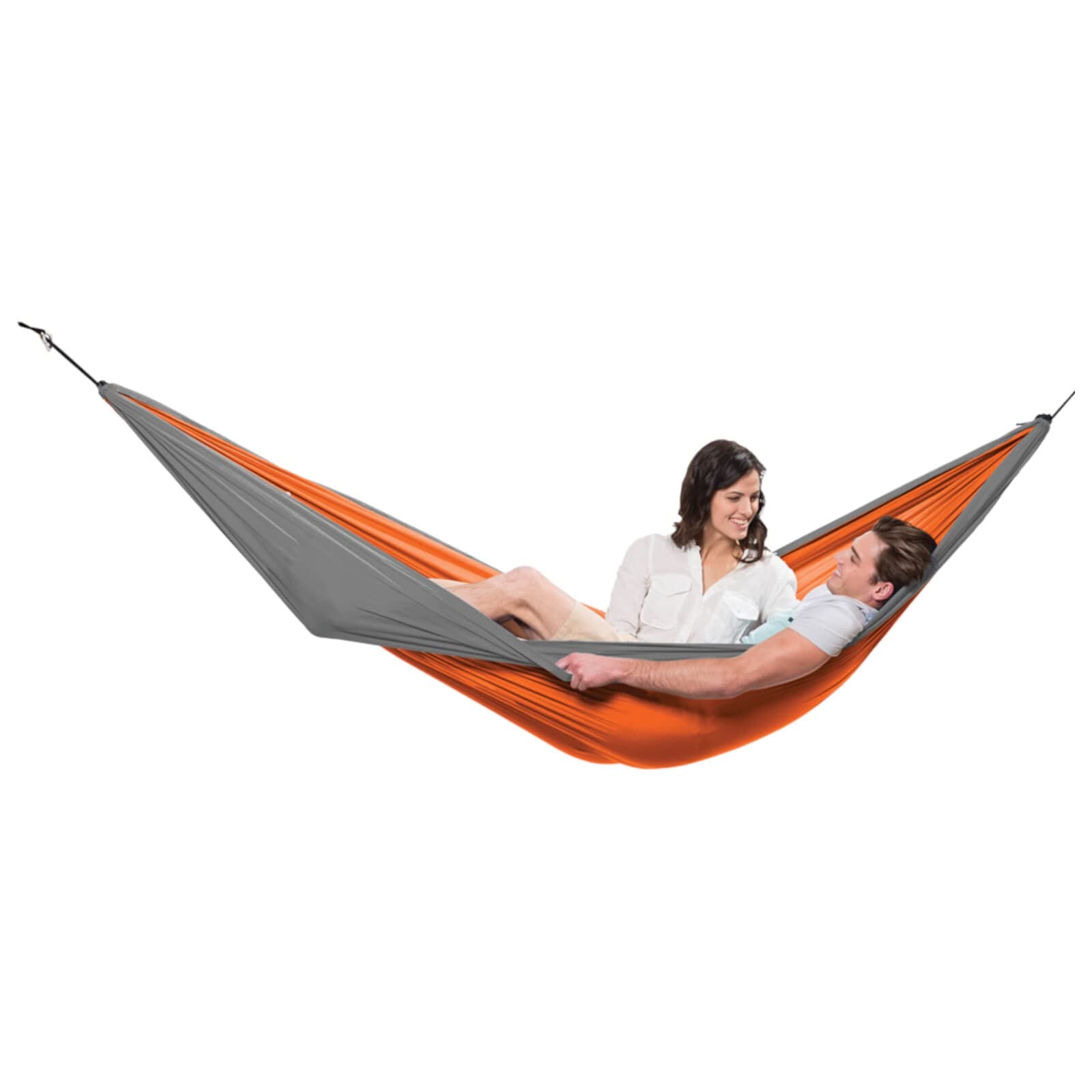 Coghlans Double Parachute Hammock, Orange/Grey