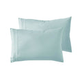 Nestl Light Blue Pillow Cases - Soft Queen Size Set of 2, 1800 Microfiber, Envelope Closure, 20x30 Inches