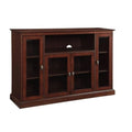 Convenience Concepts Summit Highboy 60 inch TV Stand with Storage Cabinets and Shelves, Espresso