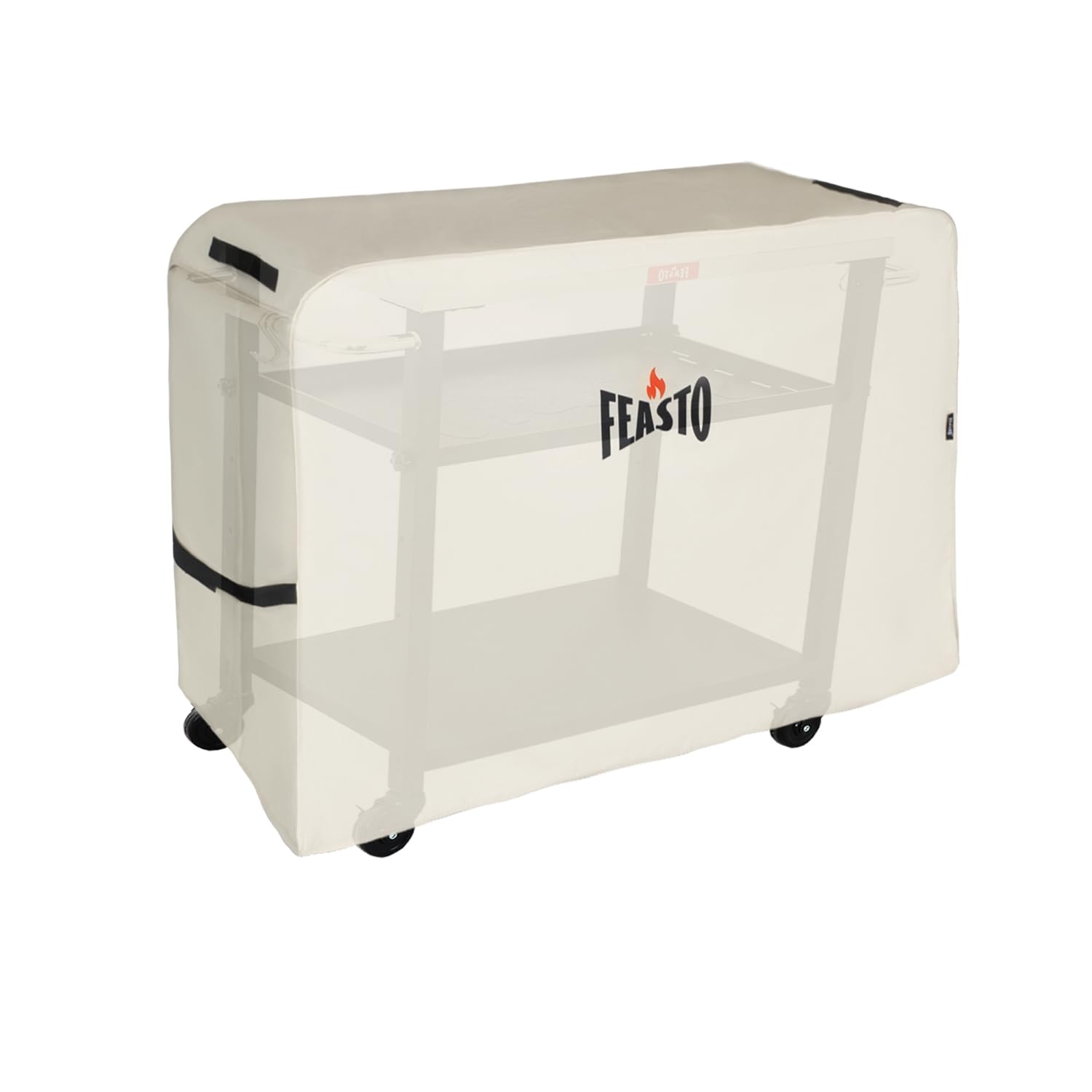 Outdoor Dining Cart Cover for Feasto 3-Shelf Adjustable Layers Food Prep Kitchen Cart, Heavy Duty Waterproof Cover for Feasto Di