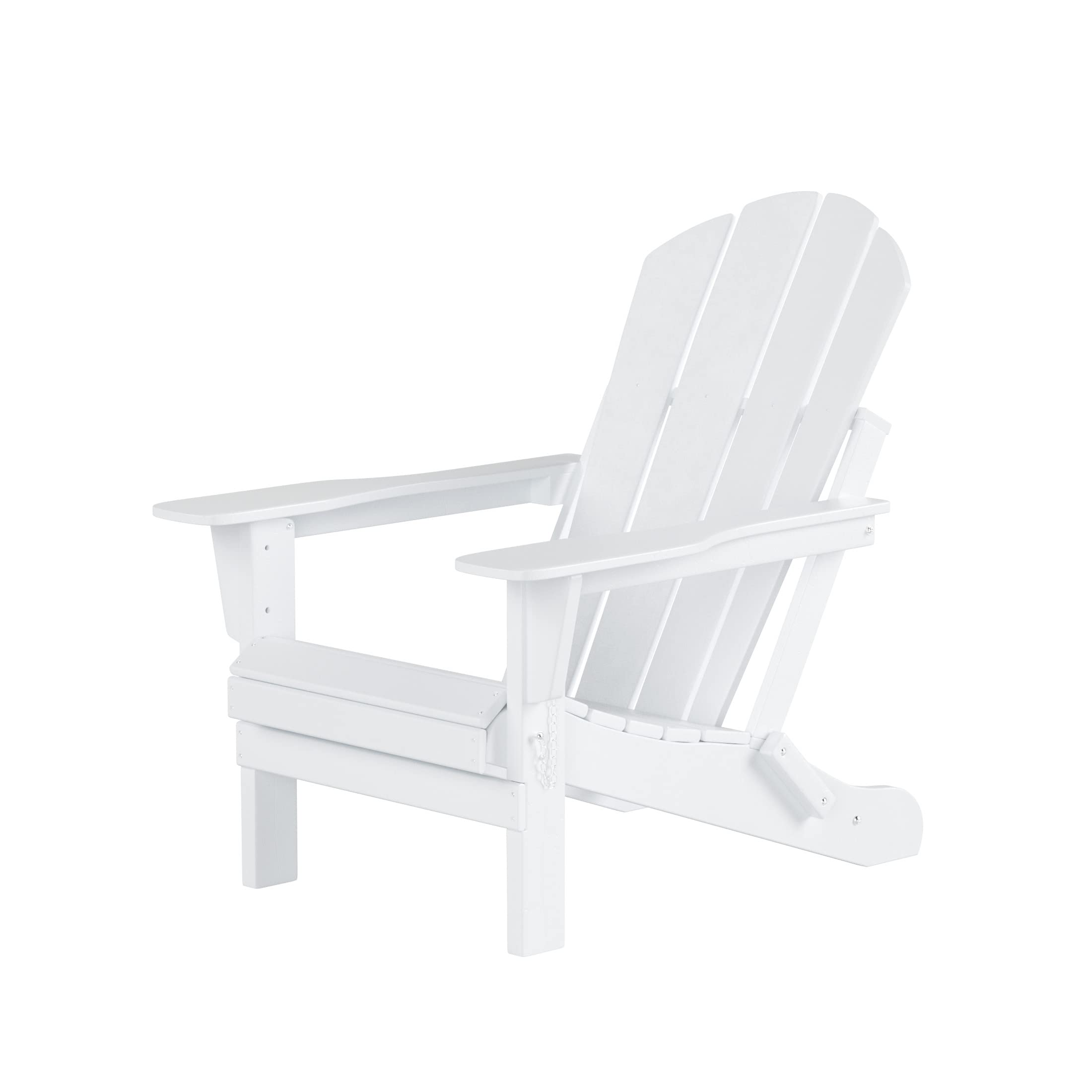 WestinTrends Outdoor Adirondack Chair, Plastic Fire Pit Chair, Weather Resistant Folding Patio Lawn Chair for Outside Deck Garde
