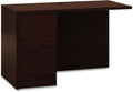 HON 10500 Series Workstation Left Return, Mahogany