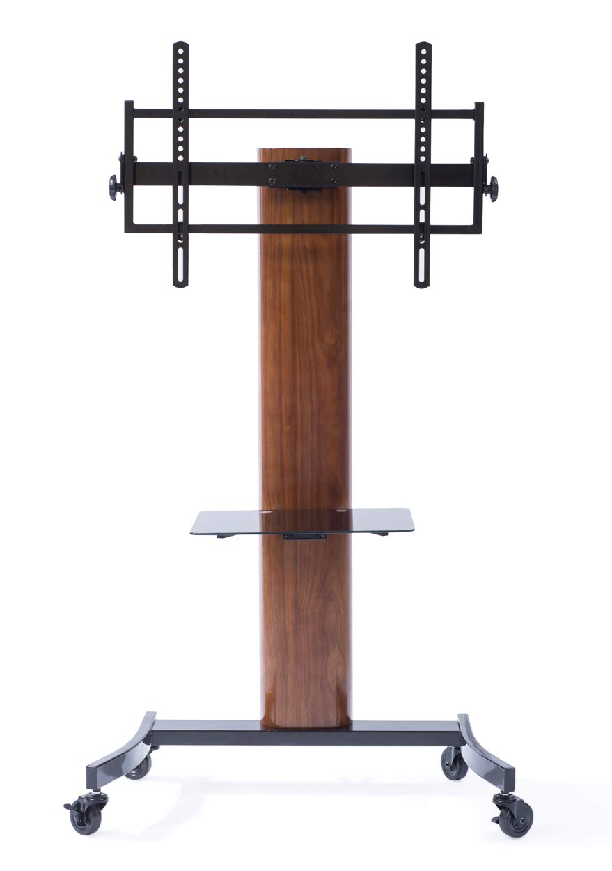 TransDeco TV stand, 80, Walnut/Black