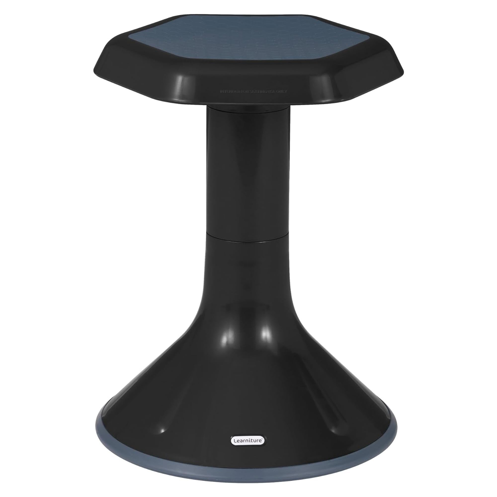 Learniture Backless Active Learning Stool for Office Desks and Classrooms, Active Learning Wobble Chair with Rocking Motion, 18H