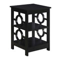 Convenience Concepts Ring End Table, Black