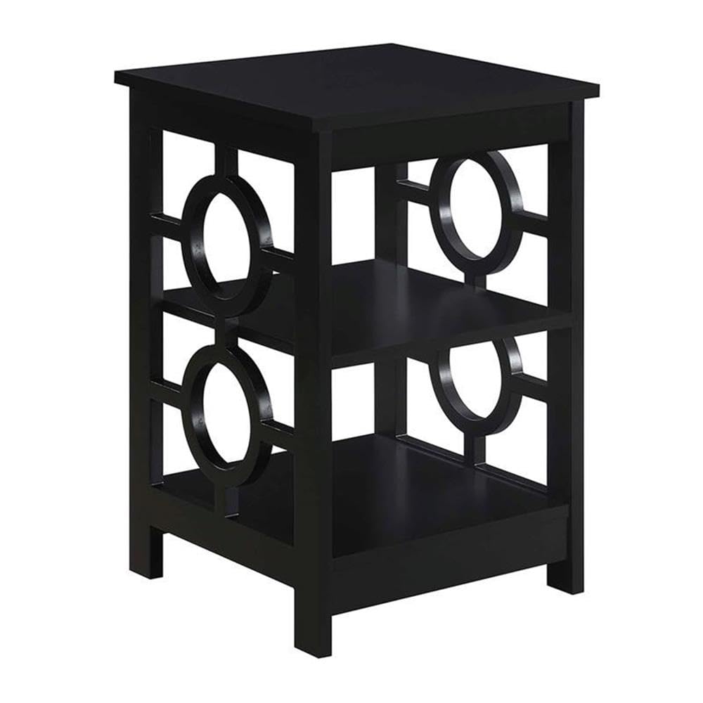 Convenience Concepts Ring End Table, Black