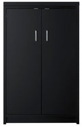 Summit Appliance CWC1ADA 21.5 Wide Storage Cabinet, Black; ADA Compliant Height; Removable Shelves; French Door Swing; 4 Levelin