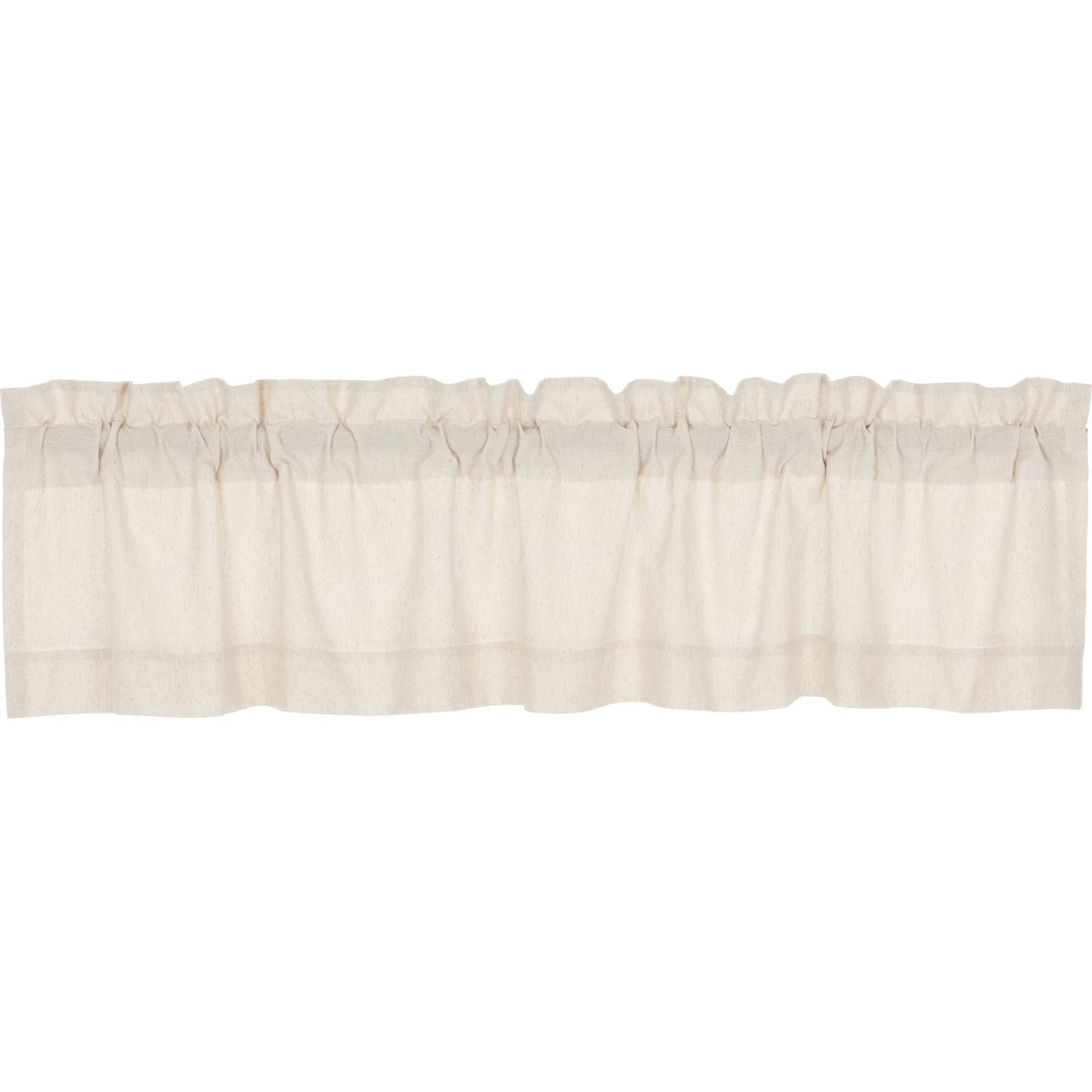VHC Brands Simple Life Flax Natural Valance, 16x72