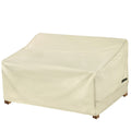 NettyPro Outdoor Sofa Cover Waterproof 3-Seater Patio Couch Cover, Patio Furniture Deep Lounge Sofa Covers with Air Vent and Han