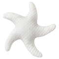 Marble Empire White Starfish Pillow Beach Themed Decorative Throw Pillows Soft Ocean Bedding Coastal Decor for Home Cute Star Sh