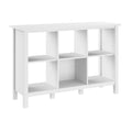 Bush Furniture Broadview 6 Cube, Home Office Storage Solution, Compact Shelving Unit for Workspace, Multi-Purpose Organizer for 