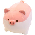 Levenkeness Soft Fat Pig Plush Hugging Pillow,Cute Piggy Stuffed Animal Doll Toy Gifts for Bedding, Kids Birthday, Valentine, Ch