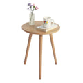 AWASEN Side Table Round, Small Accent Table Nightstand Modern End Table for Living Room Bedroom Office Small Spaces, 16D x 19.