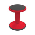 MooreCo 14-18 Plastic Hierarchy Height Adjustable Grow Short Stool in Red