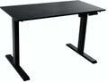 TechOrbits Electric Standing Desk Tabletop - 47 Inch Motorized Workstation Two Leg Frame Stand Up Desk with Memory Settings and 
