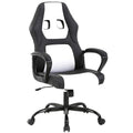 Office Chair PC Gaming Chair Cheap Desk Chair Ergonomic PU Leather Executive Computer Chair Lumbar Support for Women, Men (White