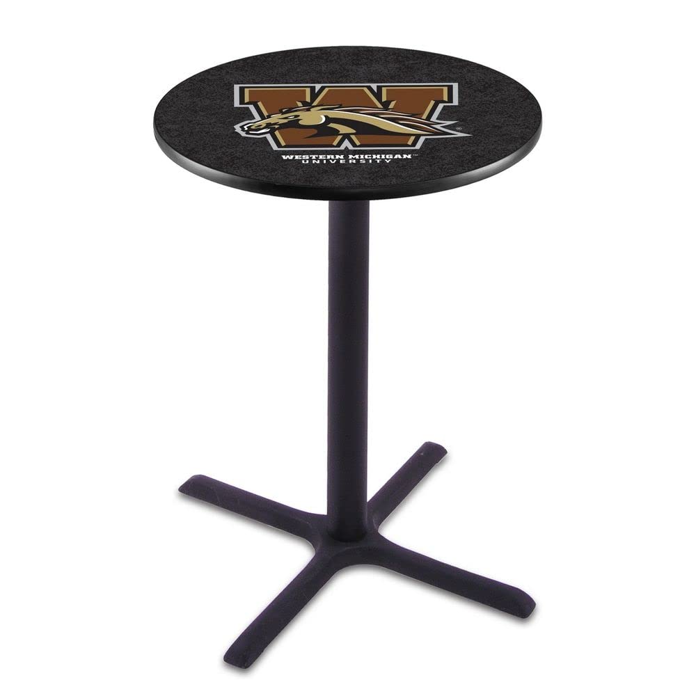 Holland Bar Stool Co. L211-36 Black Wrinkle Western Michigan Pub Table