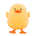 DEYI Plush Duck Stuffed Animal Soft Toys Yellow Duckling Stuff,Gifts for Friends and Children Christmas,Cute Yellow Throw Pillow