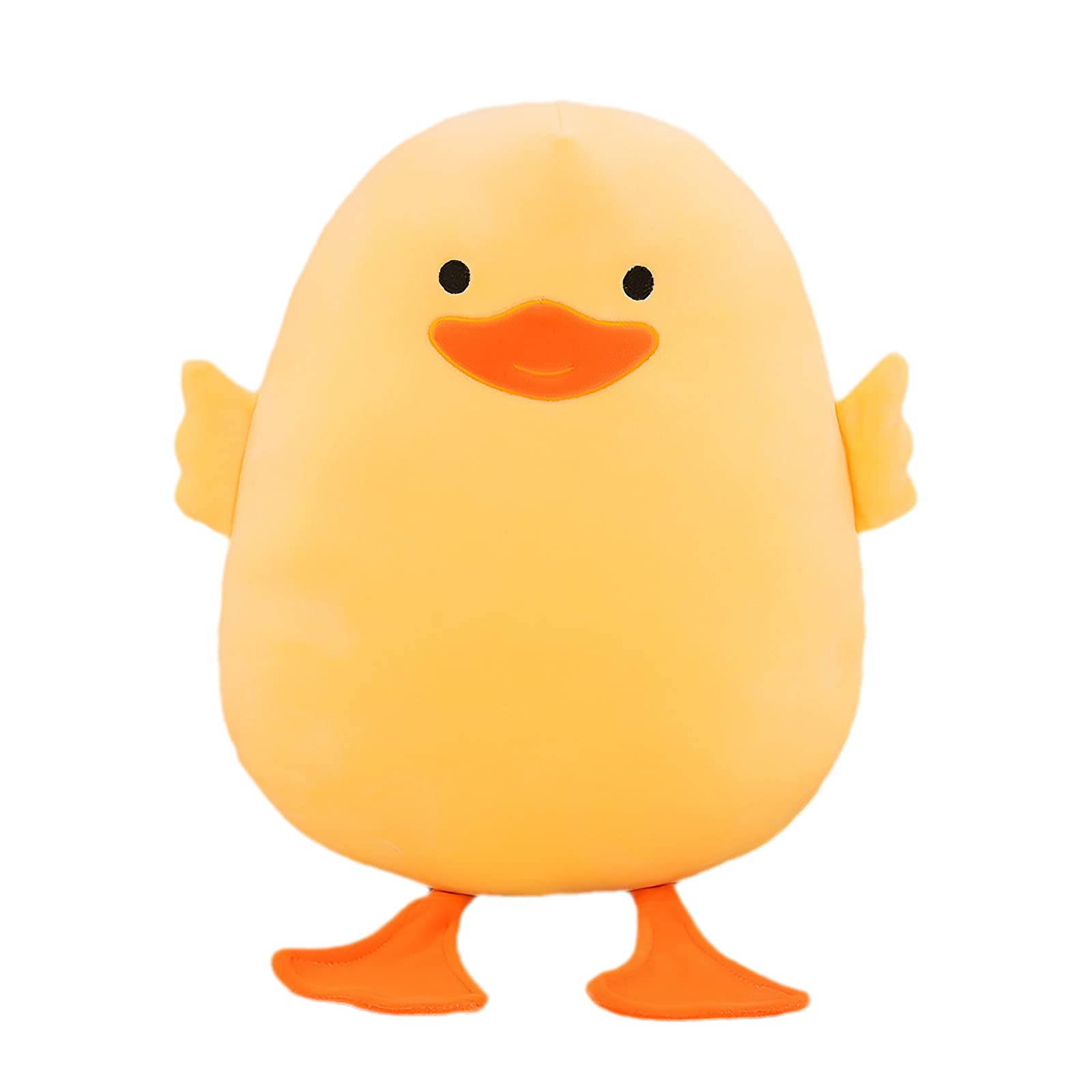 DEYI Plush Duck Stuffed Animal Soft Toys Yellow Duckling Stuff,Gifts for Friends and Children Christmas,Cute Yellow Throw Pillow