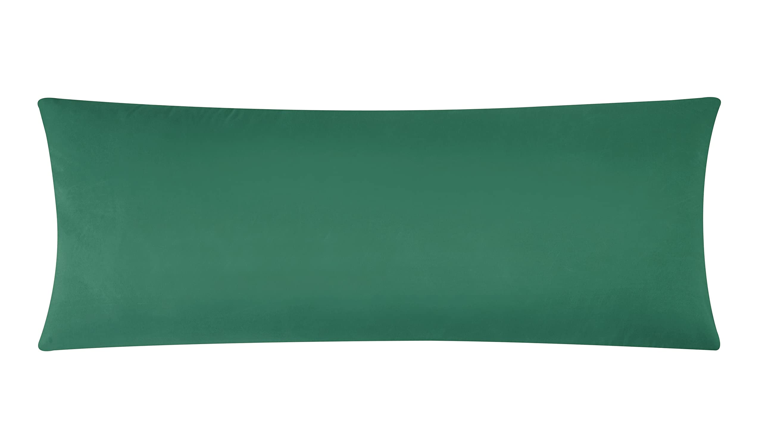 Evolive Ultra Soft Microfiber Body Pillow Cover/Pillowcases 21x54 with Hidden Zipper Closure (21x54 Body Pillow Cover, Evergreen