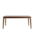 Manhattan Comfort Tudor 70.86 Contemporary Modern Dining Table for 6 - Smooth Rounded Edges, Solid Wood Splayed Legs, Durable an