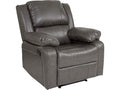 Flash Furniture Harmony Series Gray LeatherSoft Recliner