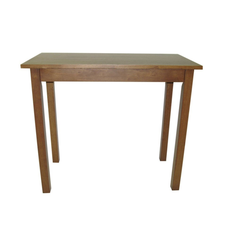 Carolina Chair & Table Tavern Rectangular Bar Table - Elegant Multi Step Finish 4 Straight Leg Solid Wood Furniture - Traditiona