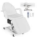 Paddie Electric Height Adjustable Tattoo Chair Spa Bed, Electric Lift Massage Table 3-Section Folding with Storage Pocket for Cl