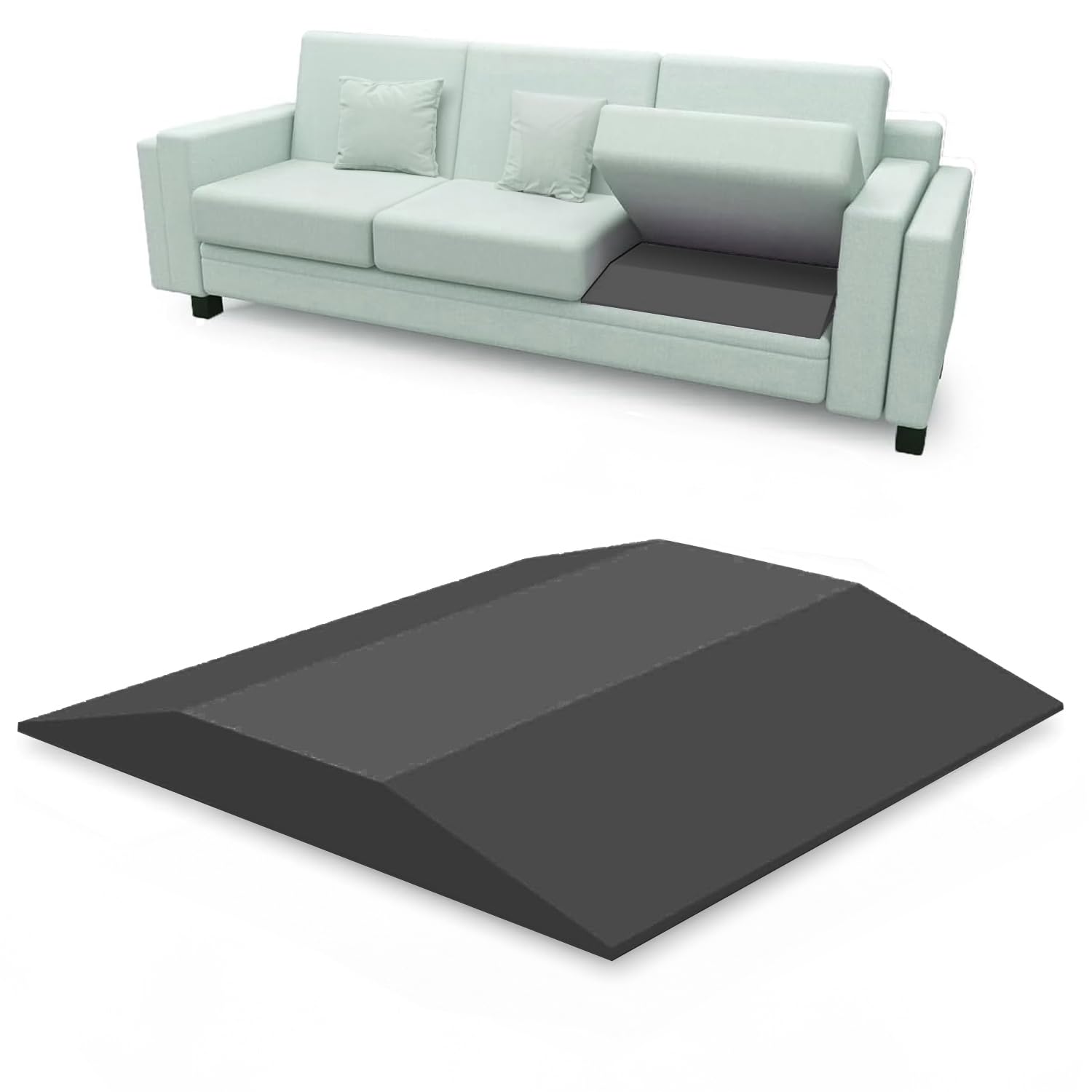 Sofa Couch Cushion Support for Sagging Sofas Repair Trapezoidal Furniture seat Cushion sag Repair High Rebound, Firm Couch Suppo