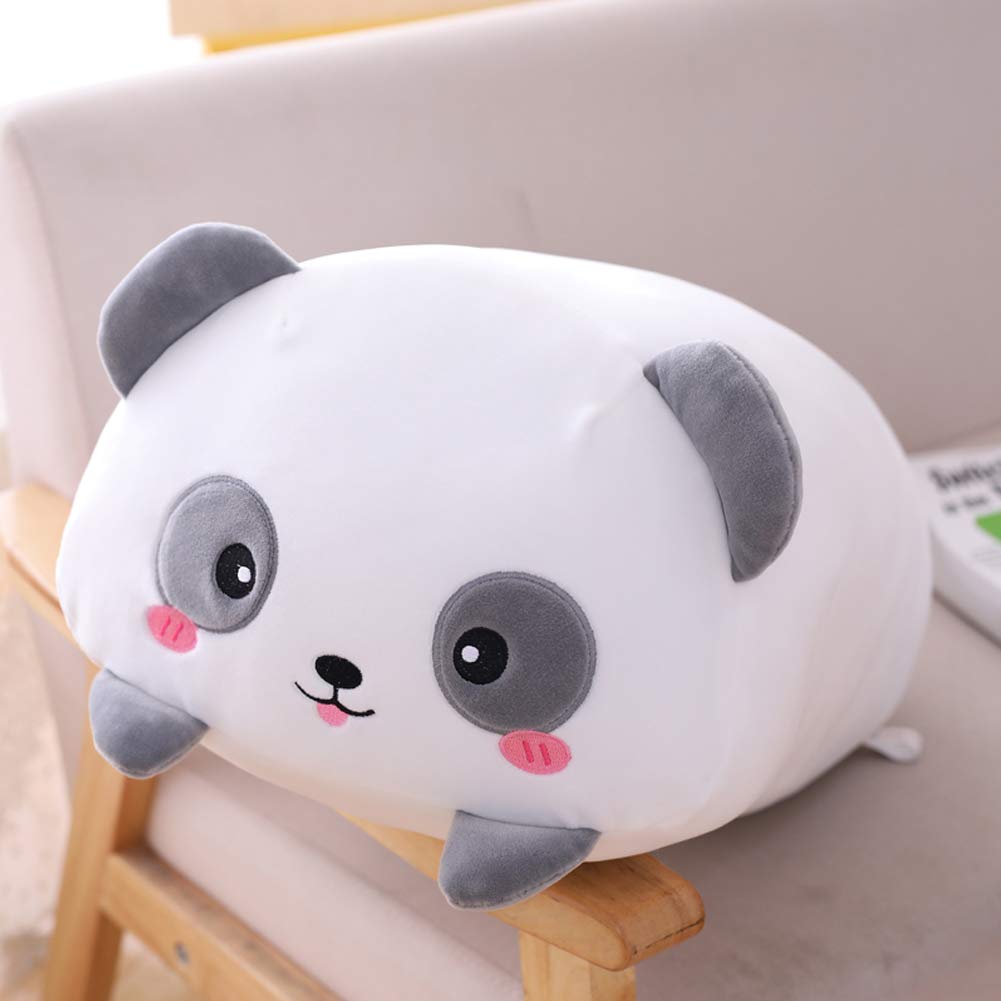 Jensquaify Panda Stuffed Animal Body Pillow, Soft Panda Plush Hugging Pillow Toy Gifts 33.5
