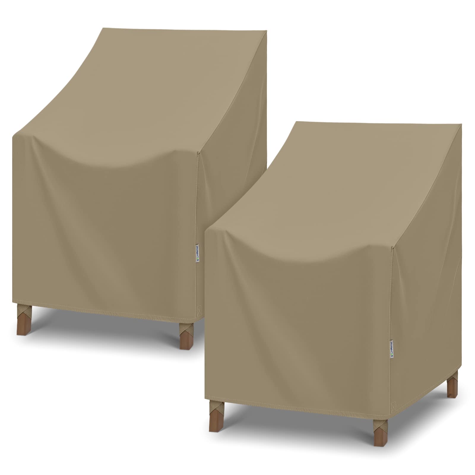 SunPatio Outdoor Dining Chair Covers Waterproof, Heavy Duty Patio Chair Covers for Outdoor Furniture, Fade Resistant Lawn Furnit