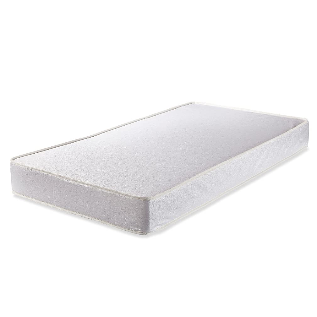 LA Baby 3 Waterproof Mini/Portable Crib Mattress Pad with Easy to Clean Cover, For Non-Full Size Cribs Only - Made in USA