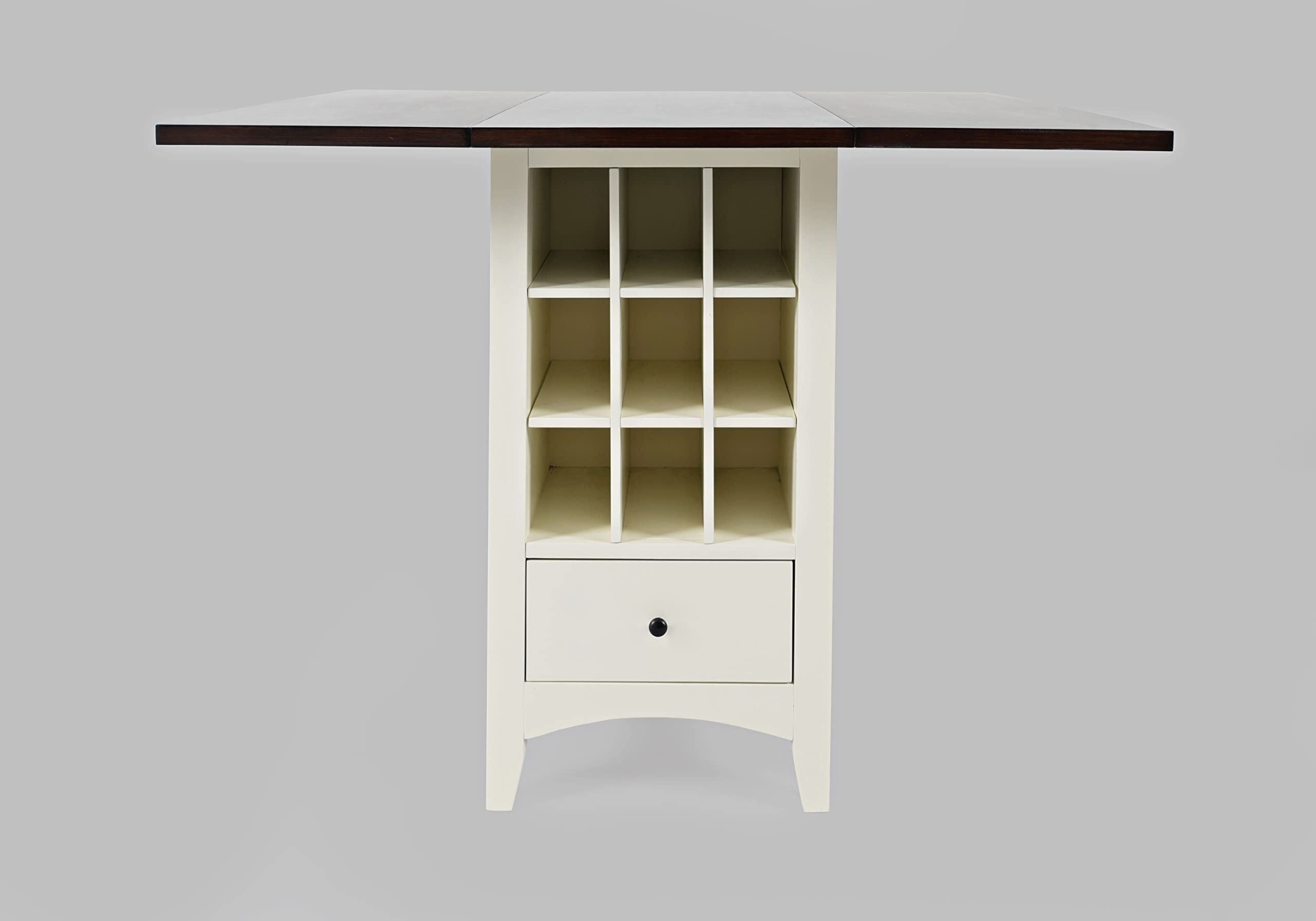 Jofran Inc. Asbury Park Storage Counter Drop Leaf Table