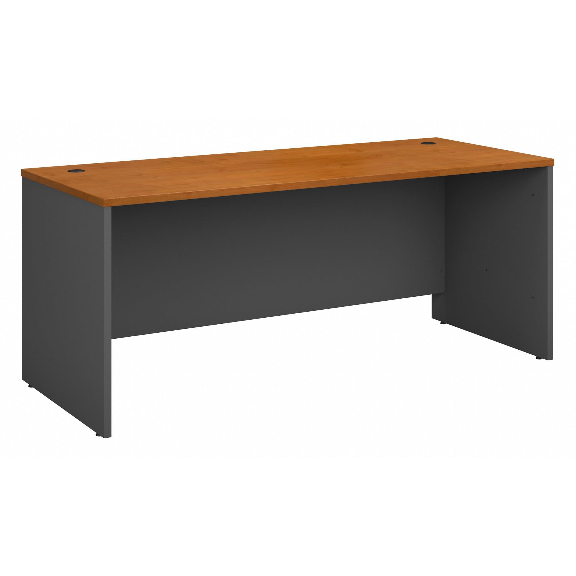 Bush Business Furniture Series C Office Desk, Large Computer Table for Home and Professional Workplace, 72W x 30D, Natural Cherr
