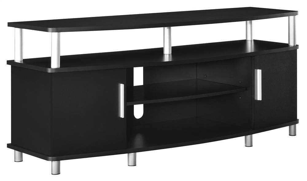 Ameriwood Home Carson TV Stand for TVs up to 50, Black