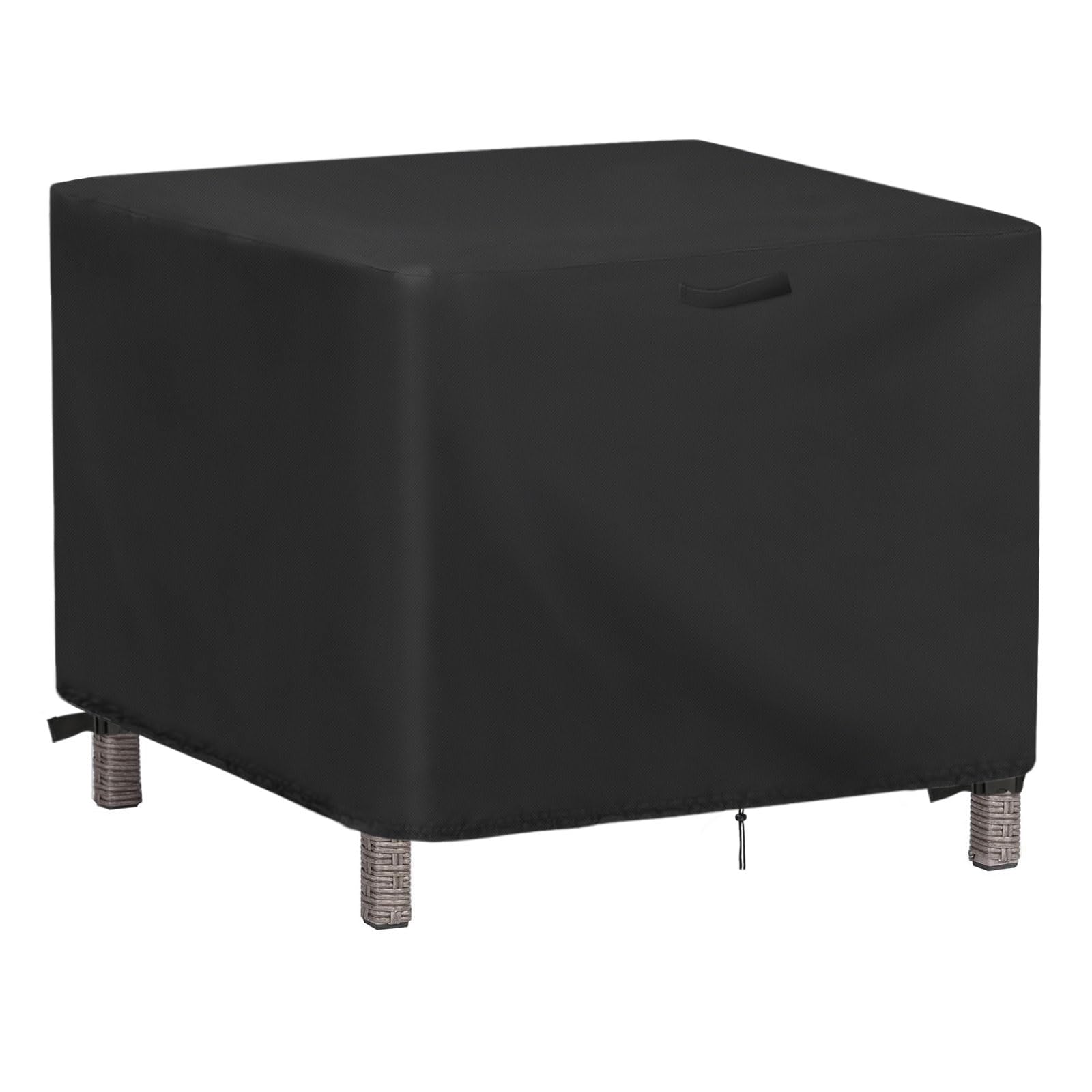 Jungda Outdoor Square Coffee Table Cover 44 Inch,Waterproof Patio Table Covers,Heavy Duty Outdoor Furniture Cover - 44 x 44 x 18