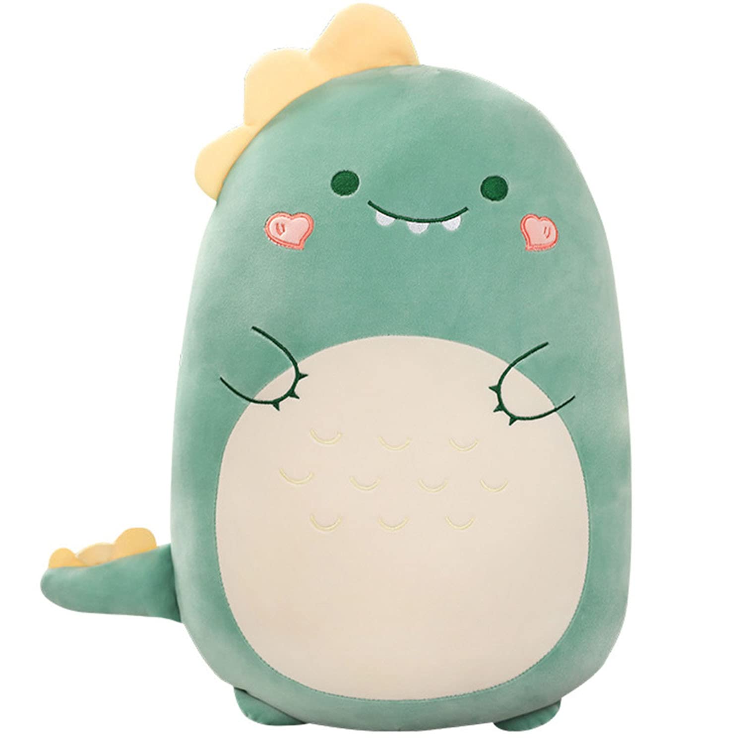 Kekeso Dinosaur Plush Hugging Pillow Cute Stuffed Animal Plush Toy Soft Cartoon Plushie Sleeping Pillow for Kids(Dinosaur, 45cm/