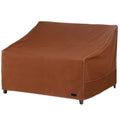 NettyPro Patio Sofa Bench Cover, Waterproof 600D Heavy Duty Outdoor Furniture 3 Seater Couch Cover, 79 Wx 38 Dx 35 H, Brown