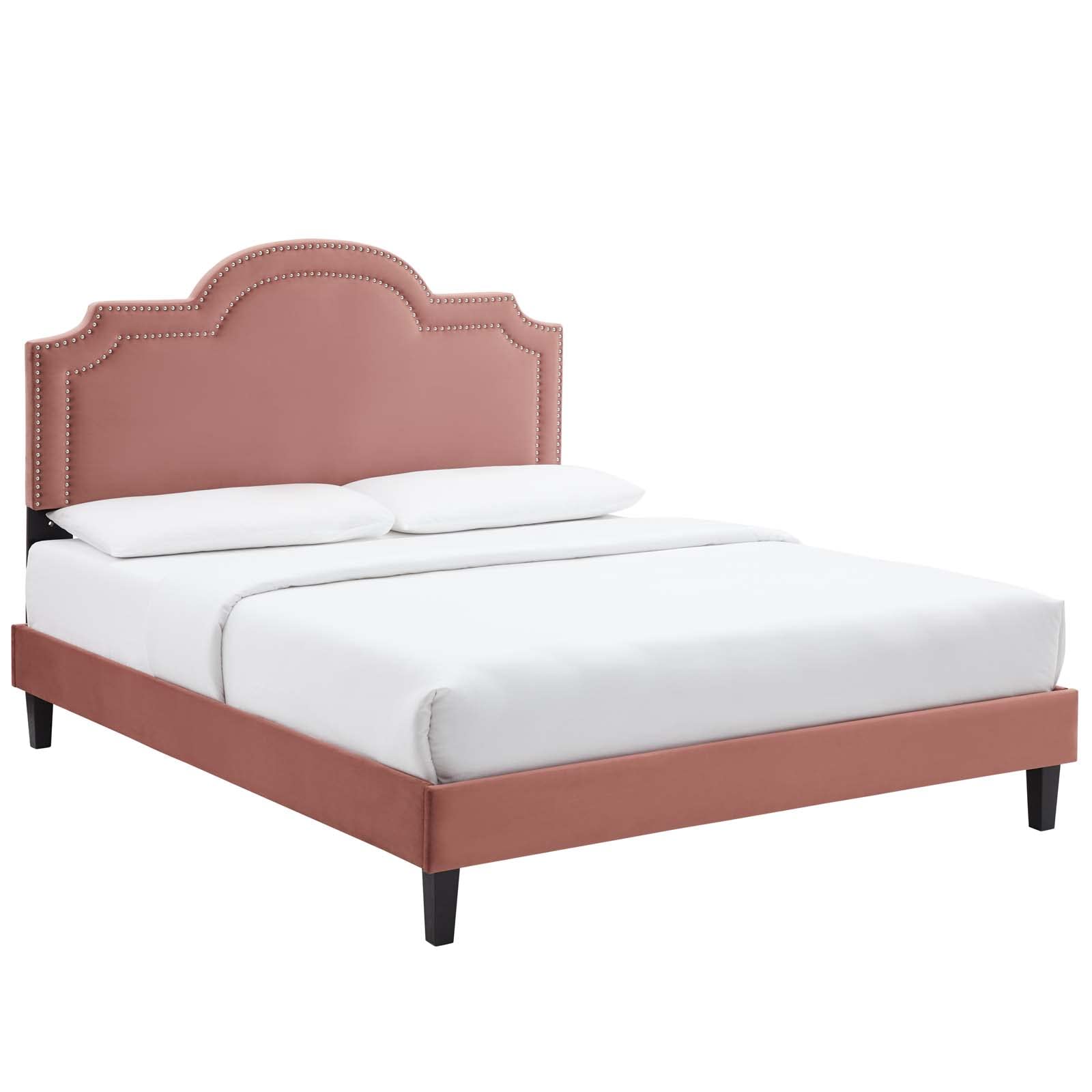 Modway Aviana Platform, King, Dusty Rose