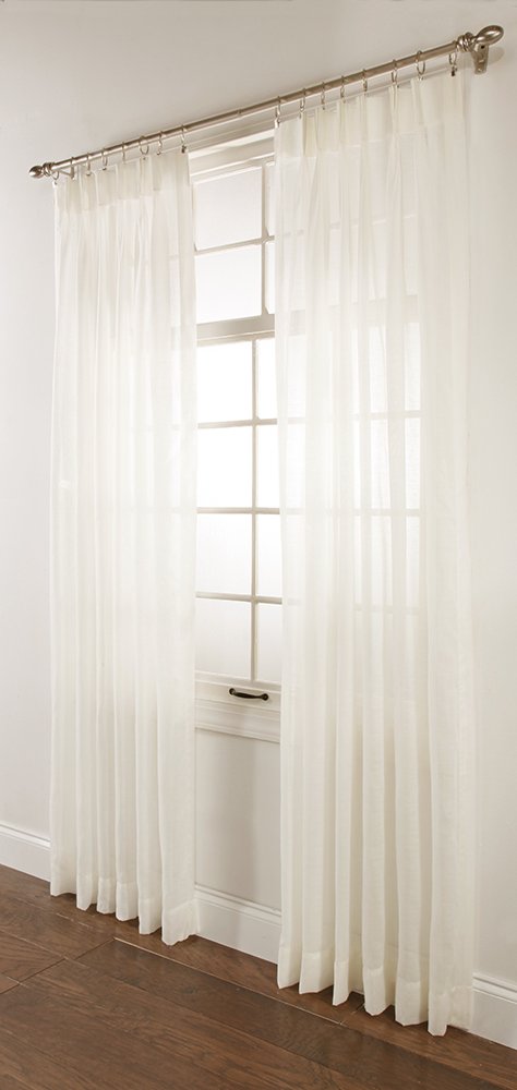 Style Master Splendor Pinch Pleated Drapes Pair, 2 of 48 by 84, Beige
