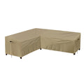 PureFit Outdoor Sectional Sofa Cover Waterproof L Shaped Patio Furniture Covers for Deck, Lawn and Backyard, 83   x104    Left F