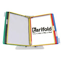 Tarifold Desktop Reference and Display System, 10 Double-Sided Pockets, Letter-Size, Assorted Pockets (D291)