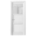 YSYY 100% Blackout French Door Curtains, Wrinkle Free , Room Darkening, Blocks Light and Heat Through Glass Door Window. Drill-F