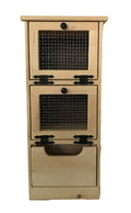 Dicks Wood Creations cabinets Flat Top Veggie Bin (Unstained)