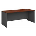 Bush Business Furniture Series C 72W Office Desk in Hansen Cherry, Large Computer Table for Home and Professional Workplace